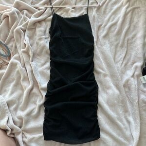 Black womens body con dress